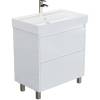 Тумба с раковиной Aquanet Nova Lite 2.0 75 348195 Белый глянец
