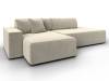 Диван угловой Лига Диванов Лига-079 134800L Бежевый фото 2