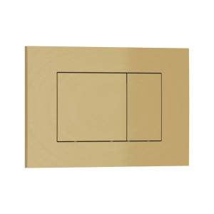 Кнопка смыва Iberica Blanca Esti-S IB.B085.005.000 золото матовое, 24.6x16.5