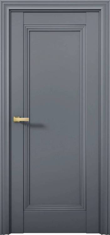 Межкомнатная дверь глухая Brandoors Prime B29 Полотно Антрацит 2000х600