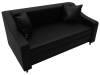 Прямой диван Лига Диванов Лига-071 129771 GRIFON 18 черный фото 5