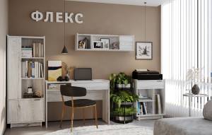 Стенка в гостиную Глазов Мебель Флекс Н163808 дуб шавиниган комплект 1