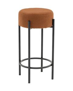 Стул барный Stool Group Беккет SSP 135-86044 терракотовый, букле