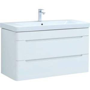 Тумба с раковиной Aquanet София 105 2 ящика