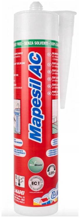 Герметик Mapei Mapesil AC 120 Черный 310мл.