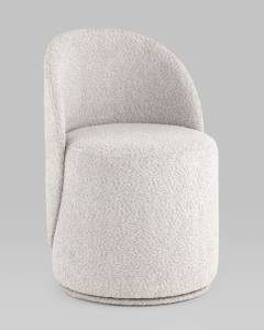 Пуф Stool Group Loreen LV-100-S900-PM букле светло-серый