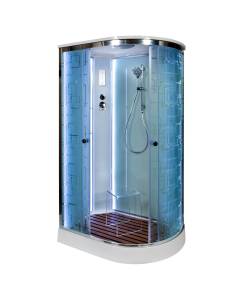 Душевая кабина AvaCan EM1512LLED с подсветкой, 120x80x220