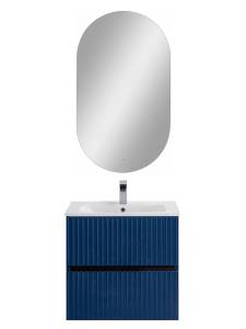 Тумба под раковину Art&Max Torino AM-TORINO-600-2C-SO-SA-P Сапфир, 61x38.5x57