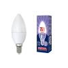 Лампа светодиодная E14 9W 6500K матовая LED-C37-9W/DW/E14/FR/NR UL-00003802 фото 2