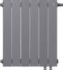 Радиатор биметаллический Royal Thermo Piano Forte 500 VDR silver satin, 6 секций, серебристый фото 2