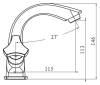 Смеситель для раковины Elghansa New Wave Delta 19A7593 фото 2