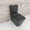 Унитаз-компакт beWash Kraft BKBWR105635 сиденье микролифт, черный матовый фото 2
