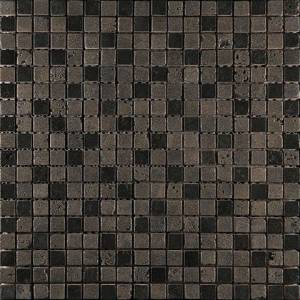 Мозаика Skalini Royal Dark RDK-1 Серо Черная 30.5x30.5