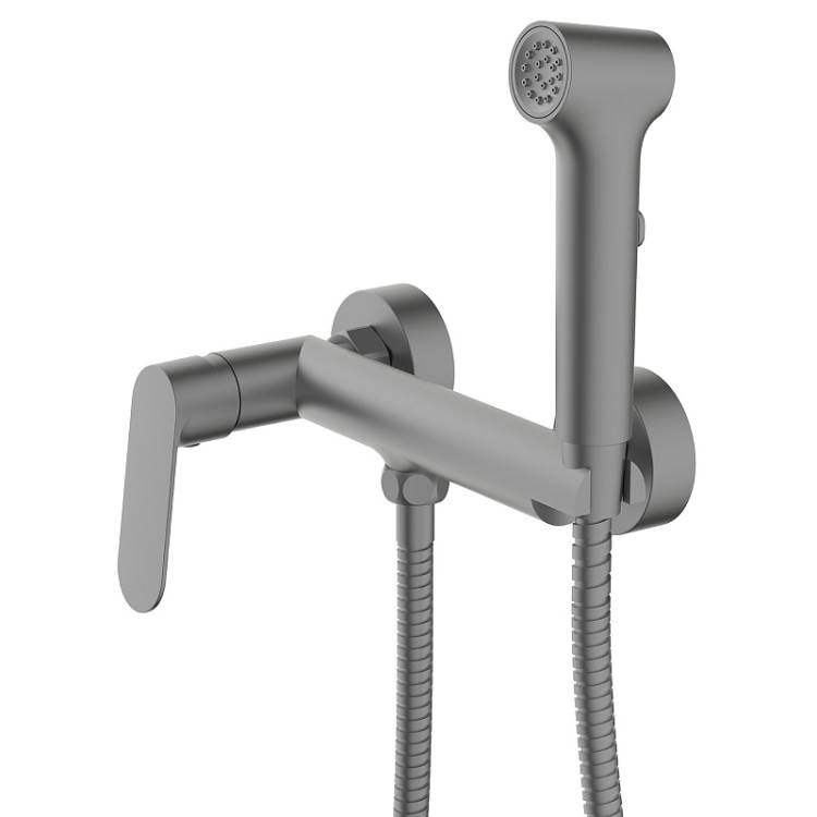 Гигиенический душ Azario Alanti AZ-K2532GR серый графит
