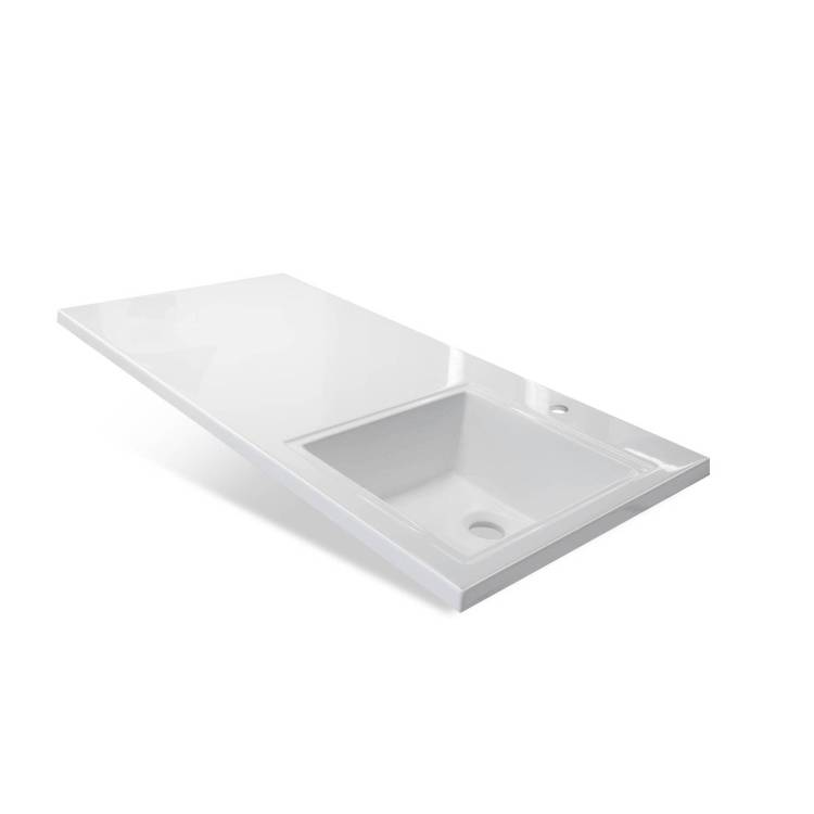 Раковина Эстет Даллас ФР-00014933 правая, 100 см, белая матовая