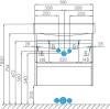 Тумба с раковиной AQUATON Нортон 65, подвесная. белый глянец фото 10