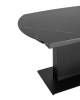 Стол обеденный Stool Group Хлоя DF120T 120 black DUAL керамика темная 120(180)x90x75 фото 6