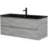 Тумба с раковиной Belbagno Albano ALBANO-1200-2C-SO-RVB 120x45x50 Rovere Vintage Bianco подвесная с двумя выкатными ящиками фото 4