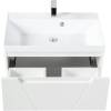 Тумба под раковину Belbagno Vittoria VITTORIA-700-2C-SO-BL-P 70x45x57 Bianco Lucido подвесная с двумя выкатными ящиками фото 4
