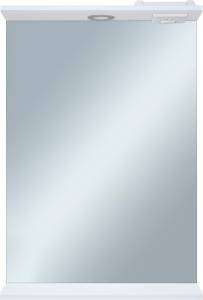 Зеркало Misty Енисей 50 с полкой