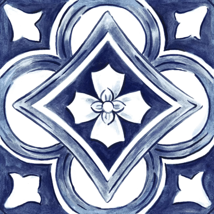 Декор Ragno Amuri RC8G Decoro Maiolica Tappeto 1 Glossy RT 20х20