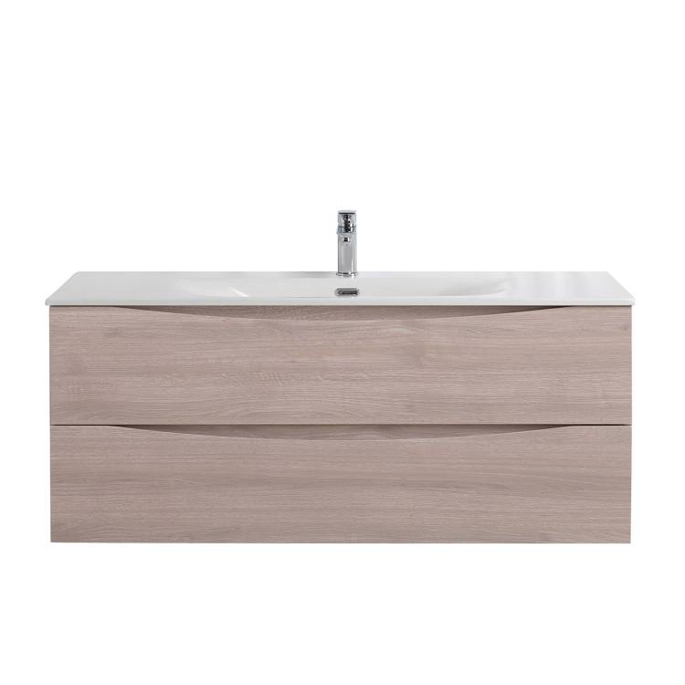 Тумба с раковиной BelBagno MARINO-CER-N 120 подвесная, Rovere Grigio