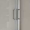 Душевая дверь в нишу Vincea City VDS-5CT150CL профиль хром, стекло прозрачное, 150x195 фото 3