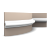 Молдинг гибкий Orac Decor Luxxus P4020F 200x2.9x5