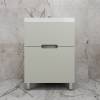 Тумба с раковиной Style Line Матис 60 напольная, олива, раковина белая, 82x60x45