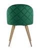 Набор из 4 стульев Stool Group Лион DC-69030A HLR-56 X4 с ромбами зеленый фото 5