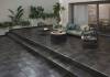 Ступень Gres de Aragon Metal 906861 Esquina Redonda Black 33x33 фото 2