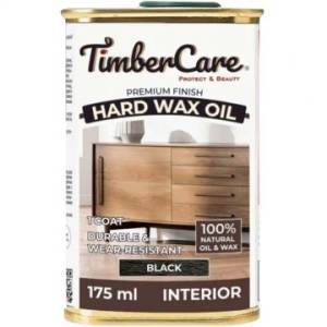 Защитное масло с твердым воском TimberCare Hard Wax Oil Черный/Black 0.175 л