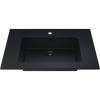 Раковина Uperwood Parma Quartz 291003007 черная матовая, космос, 76.5x47.5