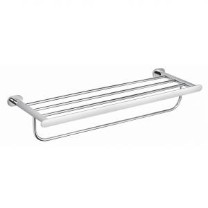 Полотенцедержатель Wonzon & Woghand WW-8481 с полкой, хром