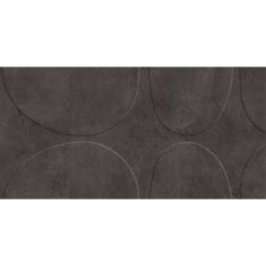 Декор Italgraniti I Cementi FL11DLT Black Decoro Lito 3D 60x120