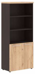 Стеллаж комбинированный Skyland Alto 00-07120726 Дуб Бофорд/Венге Магия