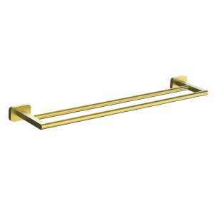 Полотенцедержатель Wonzon & Woghand Graffity WW-9311-BG двойной, брашированное золото