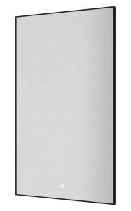 Зеркало Armadi Art 569-B с подсветкой, антизапотевание, Black, 60x100 см