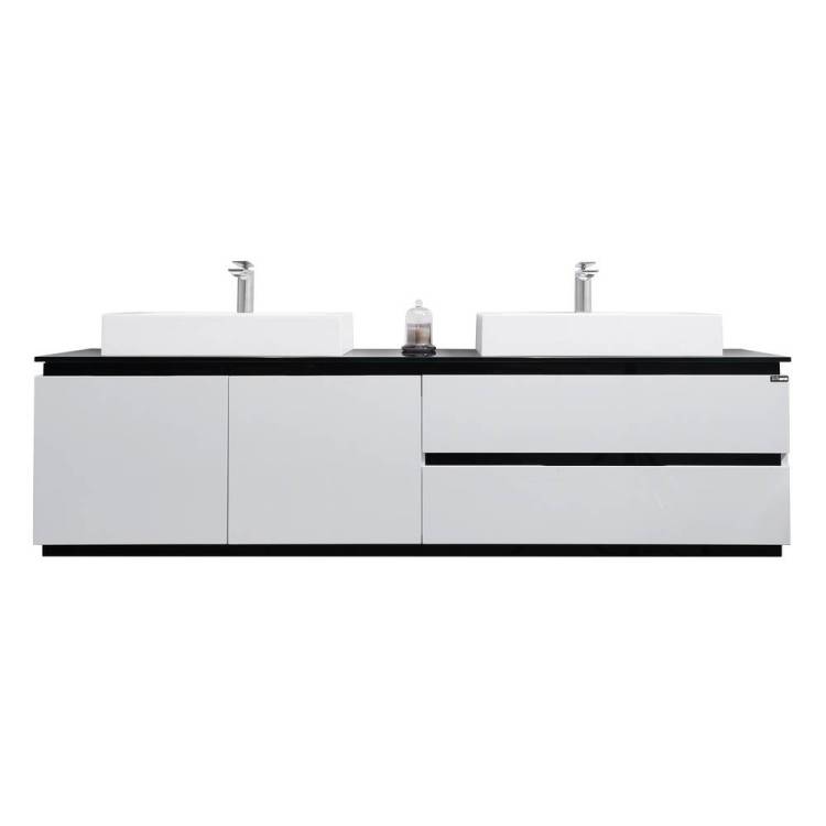 Тумба с раковиной Orans BC-6023-1800 47.5x180x52 белый глянцевый