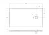 Поддон для душа BelBagno Uno TRAY-MR-UNO-AH-160/90-35-W-CR с сифоном и декоративной накладкой, белый, 160x90 фото 6
