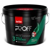 Краска для стен и потолков Brite Pro Line Proff Walls&Ceilings 3 матовая база С бесцветная 9 л