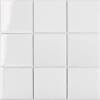 Мозаика Starmosaic 10х10 White Glossy (9.7x9.7) 30x30