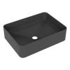Раковина Aqueduto Espiral ESP0440 50x37, черный матовый