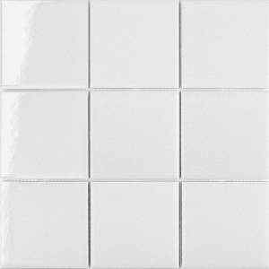 Мозаика Starmosaic 10х10 White Glossy (9.7x9.7) 30x30