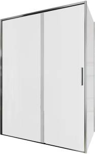 Душевой уголок Aquanet Pleasure Evo AE65-140x80-CT профиль хром, прозрачное стекло
