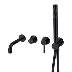 Душевой комплект Boheme Uno 464-3-SGM Shine Gun Metal