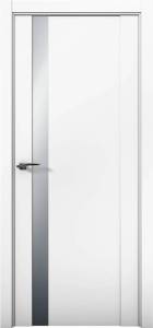 Межкомнатная дверь остекленная Brandoors Prime 07 Полотно Аляска, Стекло Сильвер грей 2000х800