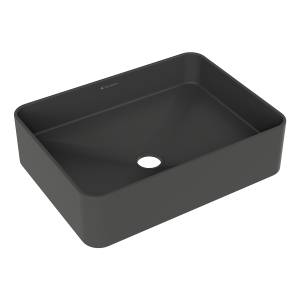 Раковина Aqueduto Espiral ESP0440 50x37, черный матовый