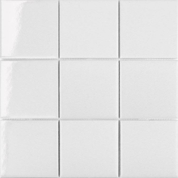 Мозаика Starmosaic 10х10 White Glossy (9.7x9.7) 30x30