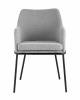 Кресло Stool Group Кози AV 318-L04-08 букле серый фото 2
